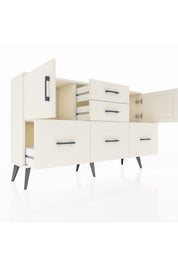 Arges Konsol 2 Raflı 5 Çekmeceli 2 Kapaklı 132x30x83 - S144M042V04A