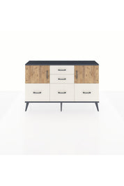 Arges Konsol 2 Raflı 5 Çekmeceli 2 Kapaklı 132x30x83 - S144M042V10A