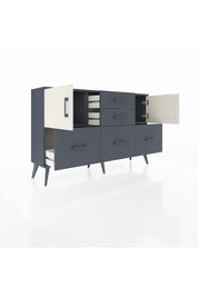 Arges Konsol 2 Raflı 5 Çekmeceli 2 Kapaklı 132x30x83 - S144M042V14A