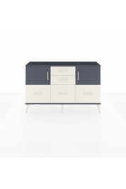 Arges Konsol 2 Raflı 5 Çekmeceli 2 Kapaklı 132x30x83 - S144M042V16A