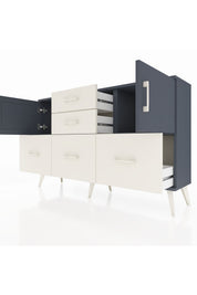 Arges Konsol 2 Raflı 5 Çekmeceli 2 Kapaklı 132x30x83 - S144M042V16A