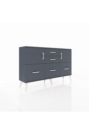 Arges Konsol 2 Raflı 5 Çekmeceli 2 Kapaklı 132x30x83 - S144M042V17A