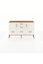 Arges Konsol 2 Raflı 5 Çekmeceli 2 Kapaklı 132x30x83 - S144M042V22A
