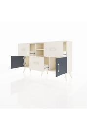 Arges Konsol 2 Raflı 3 Çekmeceli 2 Kapaklı 132x30x83 - S144M043V07A