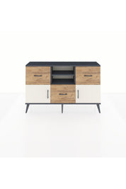 Arges Konsol 2 Raflı 3 Çekmeceli 2 Kapaklı 132x30x83 - S144M043V15A