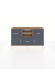 Arges Konsol 2 Raflı 3 Çekmeceli 2 Kapaklı 132x30x83 - S144M043V26A