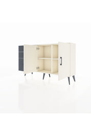 Arges Konsol 2 Raflı 3 Çekmeceli 2 Kapaklı 132x30x83 - S144M044V05A