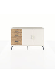 Arges Konsol 2 Raflı 3 Çekmeceli 2 Kapaklı 132x30x83 - S144M044V06A
