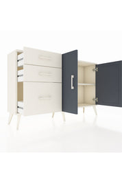 Arges Konsol 2 Raflı 3 Çekmeceli 2 Kapaklı 132x30x83 - S144M044V07A
