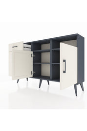 Arges Konsol 4 Raflı 3 Çekmeceli 2 Kapaklı 132x30x83 - S144M045V13A