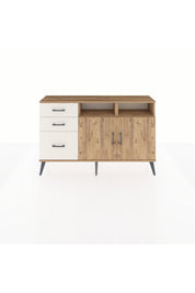 Arges Konsol 4 Raflı 3 Çekmeceli 2 Kapaklı 132x30x83 - S144M045V19A