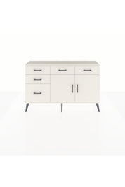 Arges Konsol 2 Raflı 5 Çekmeceli 2 Kapaklı 132x30x83 - S144M046V04A