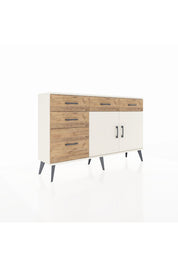 Arges Konsol 2 Raflı 5 Çekmeceli 2 Kapaklı 132x30x83 - S144M046V06A