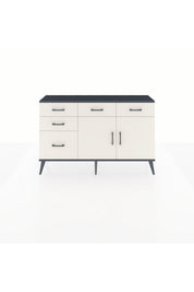 Arges Konsol 2 Raflı 5 Çekmeceli 2 Kapaklı 132x30x83 - S144M046V13A