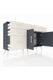 Arges Konsol 2 Raflı 5 Çekmeceli 2 Kapaklı 132x30x83 - S144M046V16A