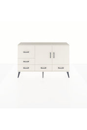 Arges Konsol 4 Raflı 5 Çekmeceli 2 Kapaklı 132x30x83 - S144M047V04A