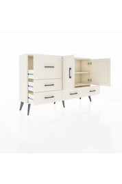 Arges Konsol 4 Raflı 5 Çekmeceli 2 Kapaklı 132x30x83 - S144M047V04A
