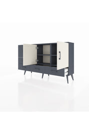 Arges Konsol 4 Raflı 5 Çekmeceli 2 Kapaklı 132x30x83 - S144M047V14A
