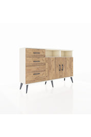 Arges Konsol 4 Raflı 3 Çekmeceli 2 Kapaklı 132x30x83 - S144M048V03A