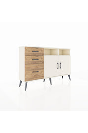 Arges Konsol 4 Raflı 3 Çekmeceli 2 Kapaklı 132x30x83 - S144M048V06A