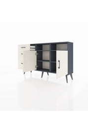 Arges Konsol 4 Raflı 3 Çekmeceli 2 Kapaklı 132x30x83 - S144M048V13A