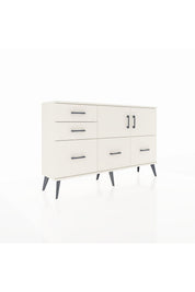 Arges Konsol 2 Raflı 5 Çekmeceli 2 Kapaklı 132x30x83 - S144M049V04A
