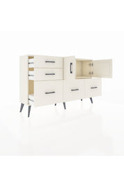 Arges Konsol 2 Raflı 5 Çekmeceli 2 Kapaklı 132x30x83 - S144M049V04A