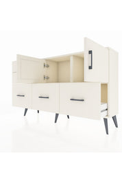 Arges Konsol 2 Raflı 5 Çekmeceli 2 Kapaklı 132x30x83 - S144M049V04A