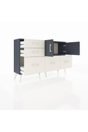 Arges Konsol 2 Raflı 5 Çekmeceli 2 Kapaklı 132x30x83 - S144M049V16A