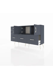 Arges Konsol 2 Raflı 5 Çekmeceli 2 Kapaklı 132x30x83 - S144M049V17A