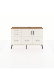 Arges Konsol 2 Raflı 5 Çekmeceli 2 Kapaklı 132x30x83 - S144M049V22A