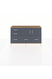 Arges Konsol 2 Raflı 5 Çekmeceli 2 Kapaklı 132x30x83 - S144M049V26A