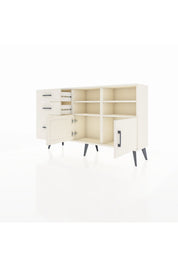 Arges Konsol 4 Raflı 3 Çekmeceli 2 Kapaklı 132x30x83 - S144M050V04A