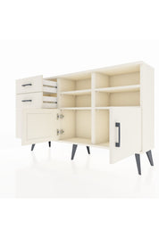 Arges Konsol 4 Raflı 3 Çekmeceli 2 Kapaklı 132x30x83 - S144M050V04A