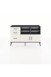 Arges Konsol 4 Raflı 3 Çekmeceli 2 Kapaklı 132x30x83 - S144M050V13A